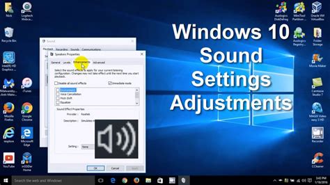 sound settings on this computer.